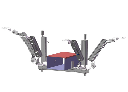 橋架雙向抗震支架